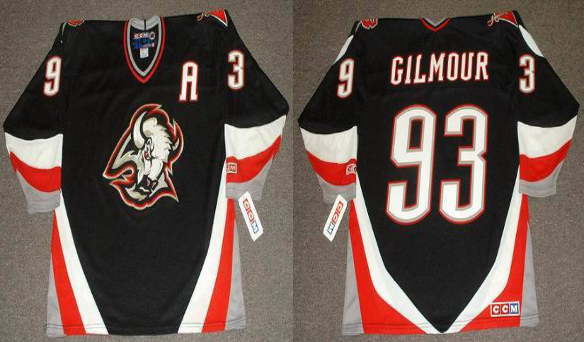 2019 Men Buffalo Sabres #93 Gilmour black CCM NHL jerseys->buffalo sabres->NHL Jersey